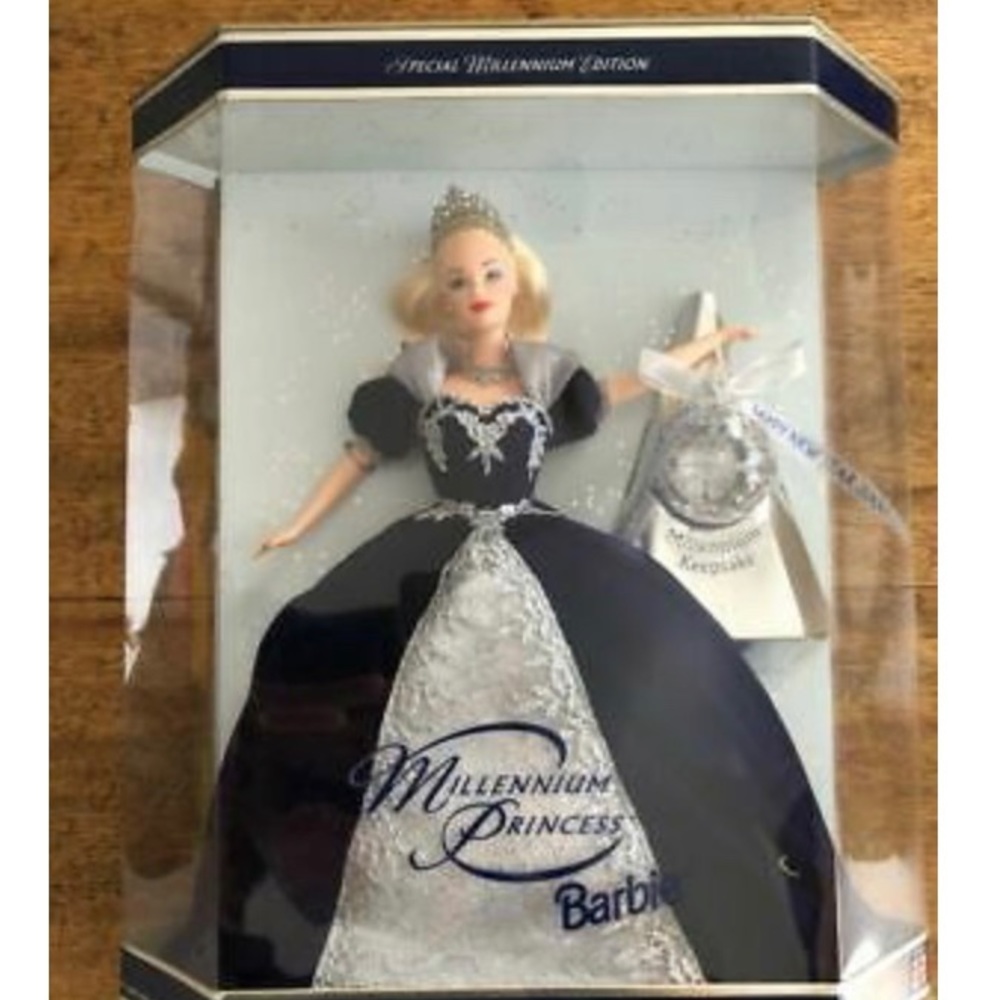 Holiday millennial Barbie in mint condition
